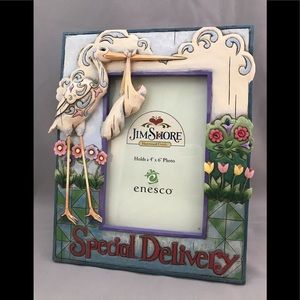 Jim Shore, “Special Delivery”, 4 x 6 frame! Never used.
